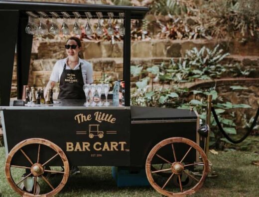 The Little Bar Cart